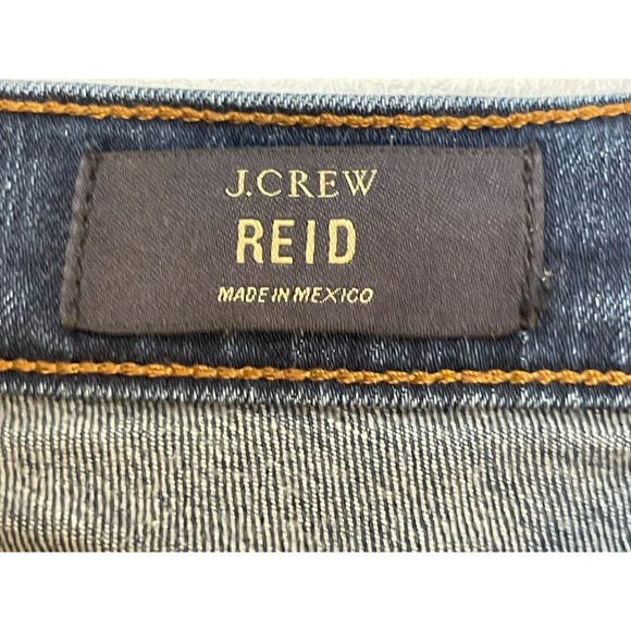 J. Crew Womens Jeans Reid Slim Straight Leg Mid Rise Five Pockets Blue Size 30 - Picture 8 of 11